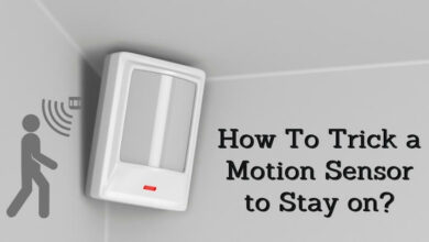 How To Trick a Motion Sensor to Stay on