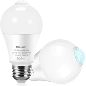 MikeWin Motion Sensor Light Bulbs