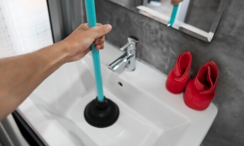 Unclog a Bathroom Sink Without Chemicals